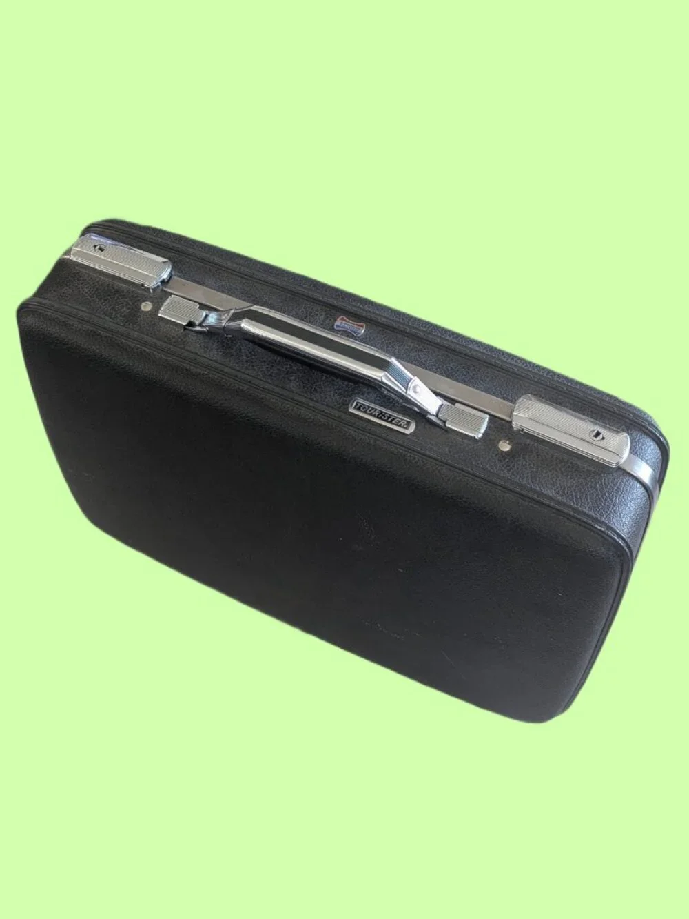 Vintage American Tourister - Hard-shell locking Briefcase
